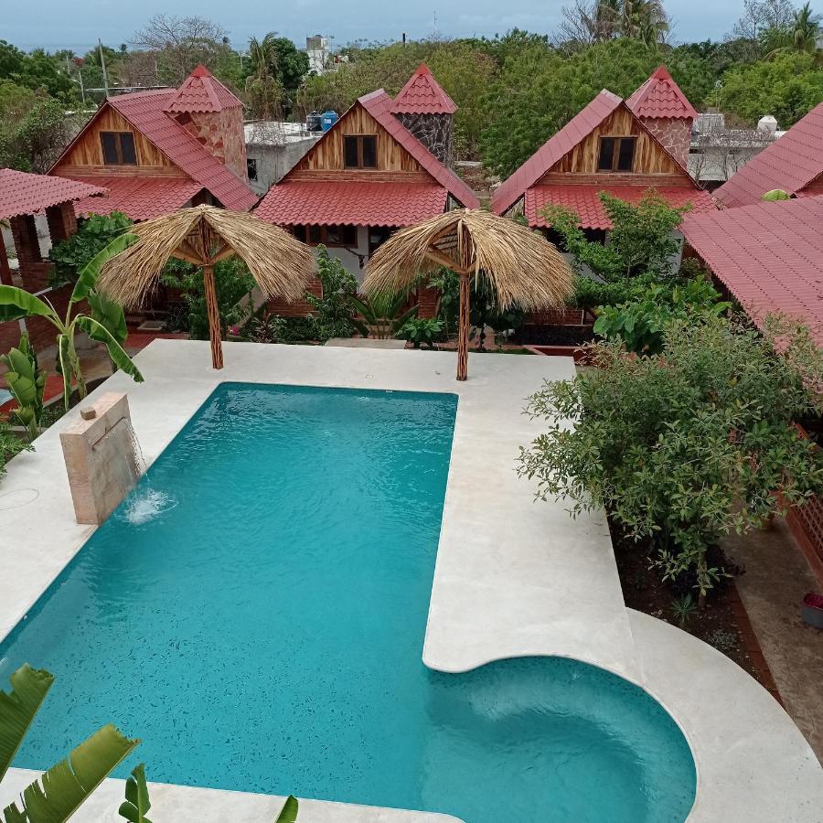 Bungalows Y Cabanas, Las Barracas De La Barra Malucano Buitenkant foto