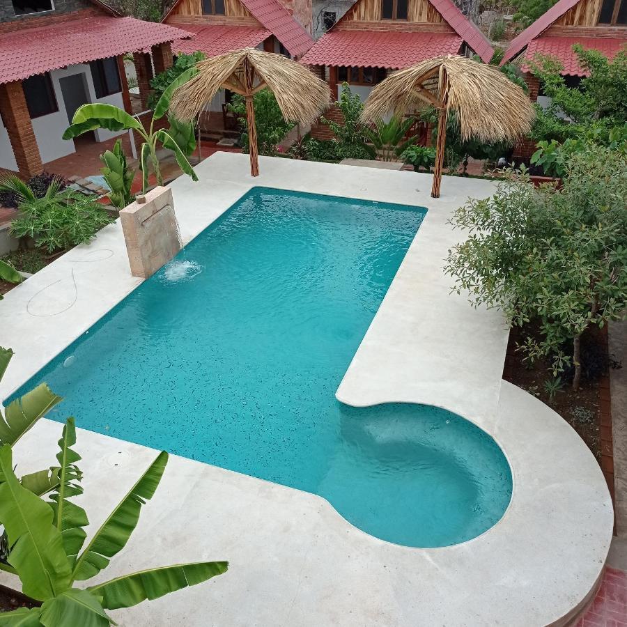 Bungalows Y Cabanas, Las Barracas De La Barra Malucano Buitenkant foto